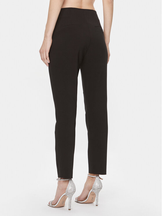 Custommade Custommade Bavlnené nohavice Pixie 999425549 Čierna Regular Fit