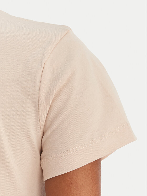 Guess Guess T-Shirt V5GI10 K9RM1 Beige Regular Fit