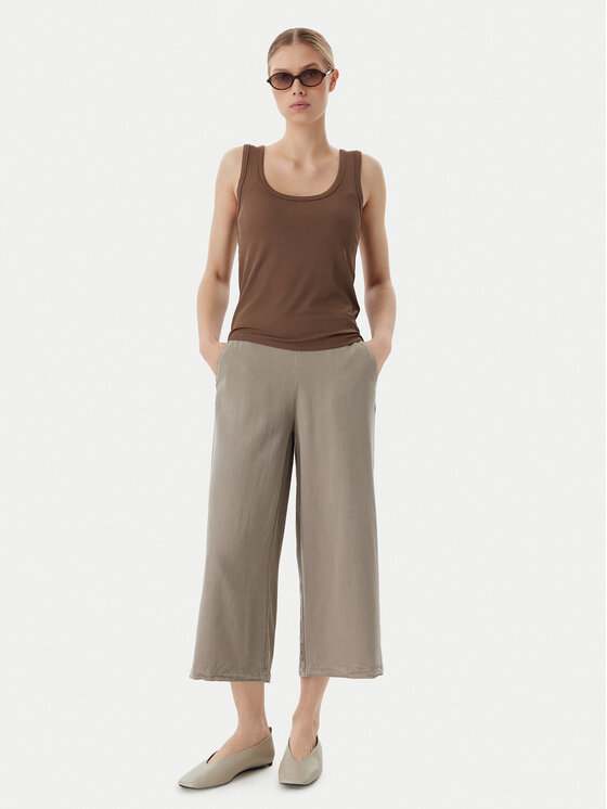 Vero Moda Vero Moda Kuloty Bree 10304861 Szary Wide Leg