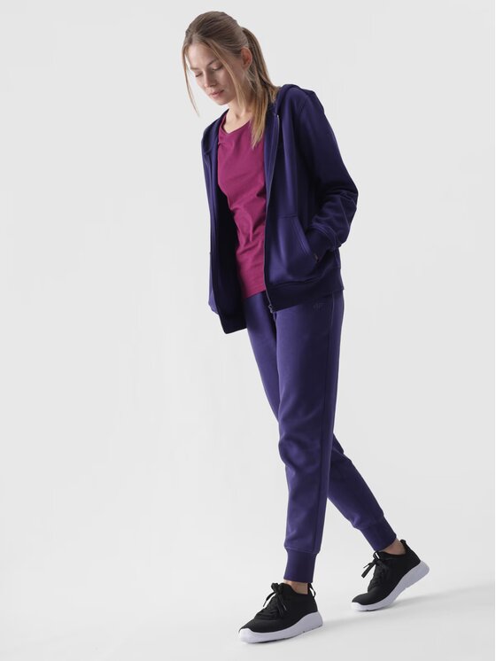 4F 4F Pantaloni da tuta 4FWMM00TTROF0946 Blu scuro Regular Fit