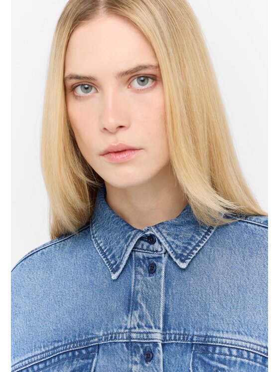 Mustang Mustang Camicia Style Avilla Blu Loose Fit