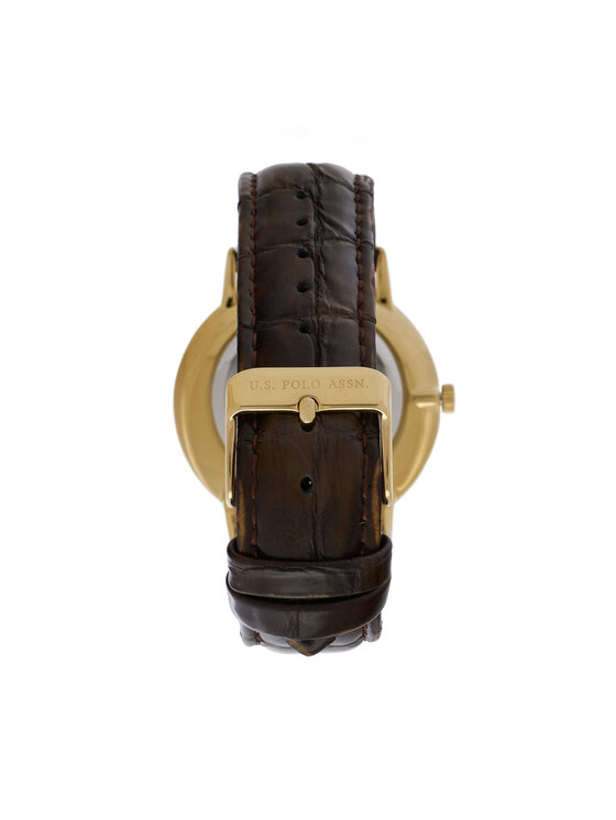 U.S. Polo Assn. U.S. Polo Assn. Ročna ura Dorian USP7279YG Rjava