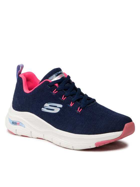 Skechers Skechers Sneakersy Comfy Wave 149414/NVHP Granatowy