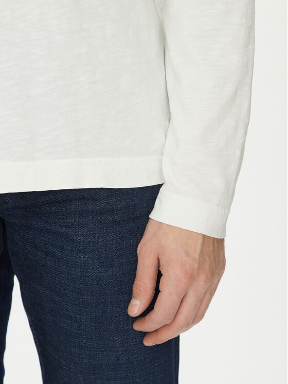 Marc O'Polo Marc O'Polo Pikkade varrukatega T-särk 522 2246 52064 Ekrüüvärv Regular Fit