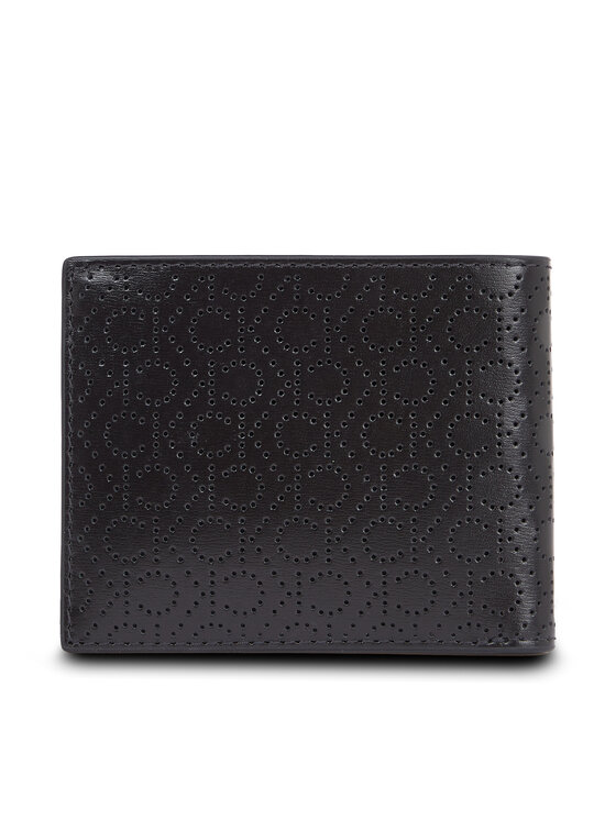 Calvin Klein Calvin Klein Μεγάλο Πορτοφόλι Ανδρικό Modern Bar Bifold 6Cc W/Bill K50K511834 Μαύρο