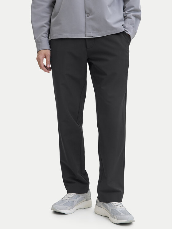 Jack & Jones Jack & Jones Παντελόνι υφασμάτινο Kane 12286943 Μαύρο Relaxed Fit