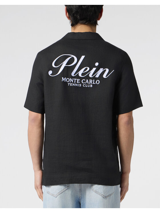 PHILIPP PLEIN PHILIPP PLEIN Koszula 30489 Czarny Regular Fit