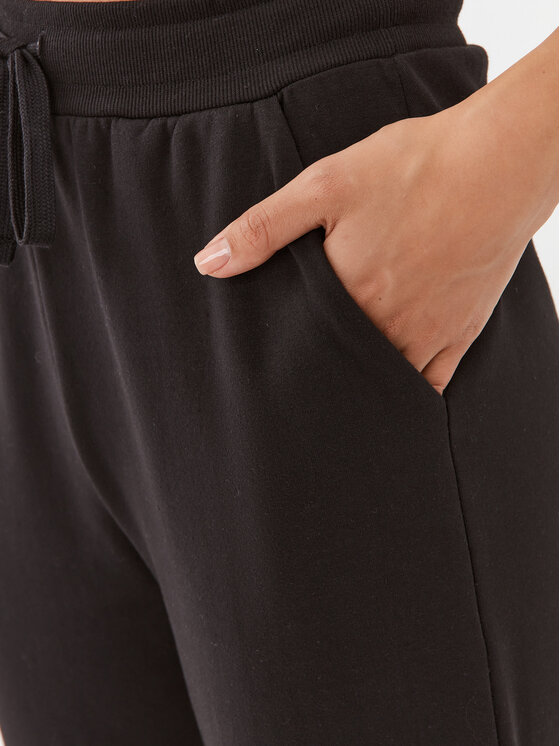 DKNY DKNY Dressipüksid YI2822670 Must Regular Fit