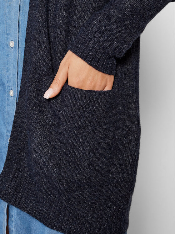 Vila Vila Strickjacke Ril 14044041 Dunkelblau Regular Fit