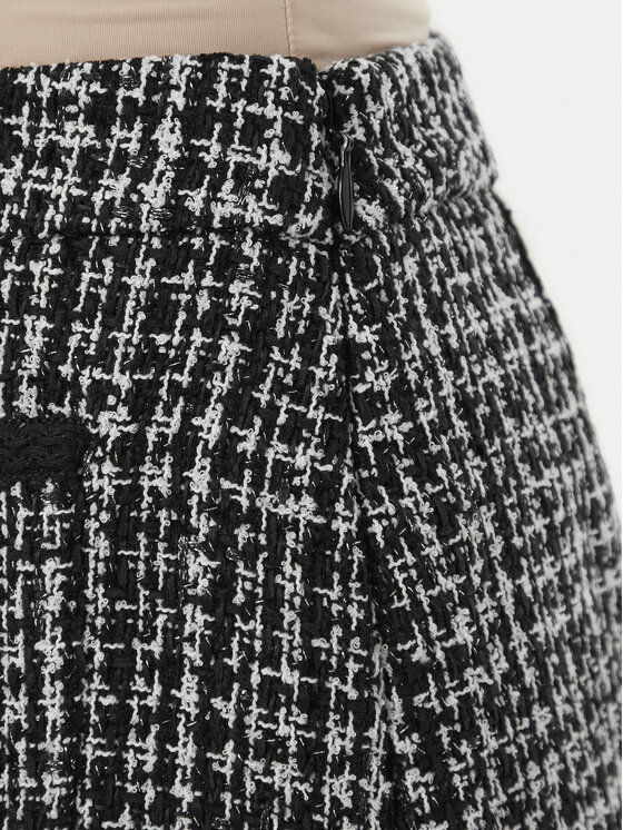 Guess Guess Spódnica mini W6BD33W4319 Czarny Regular Fit