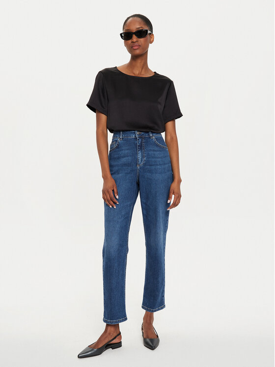 Marella Marella Jeans Tomboy 2423186094 Blu scuro Tomboy Fit