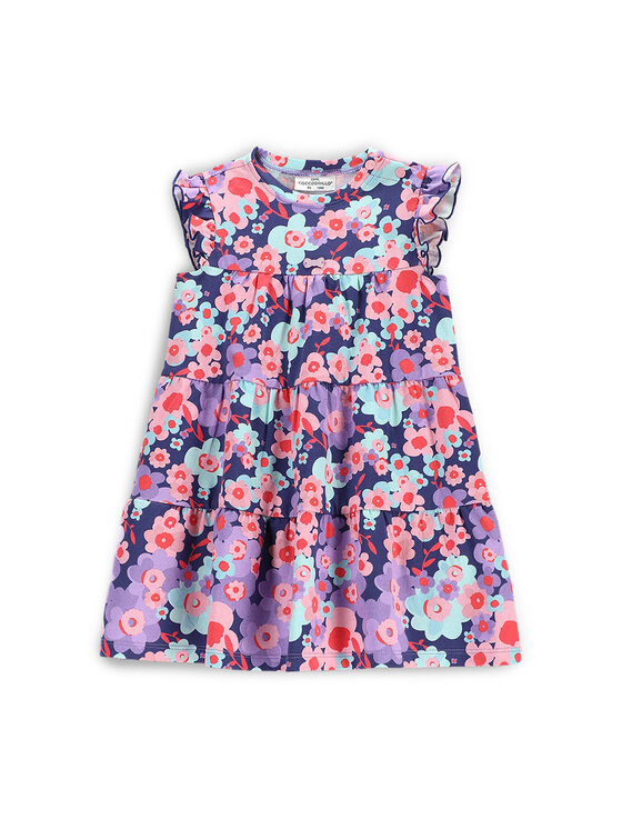 Coccodrillo Coccodrillo Лятна рокля WC5129201HGN Виолетов Regular Fit