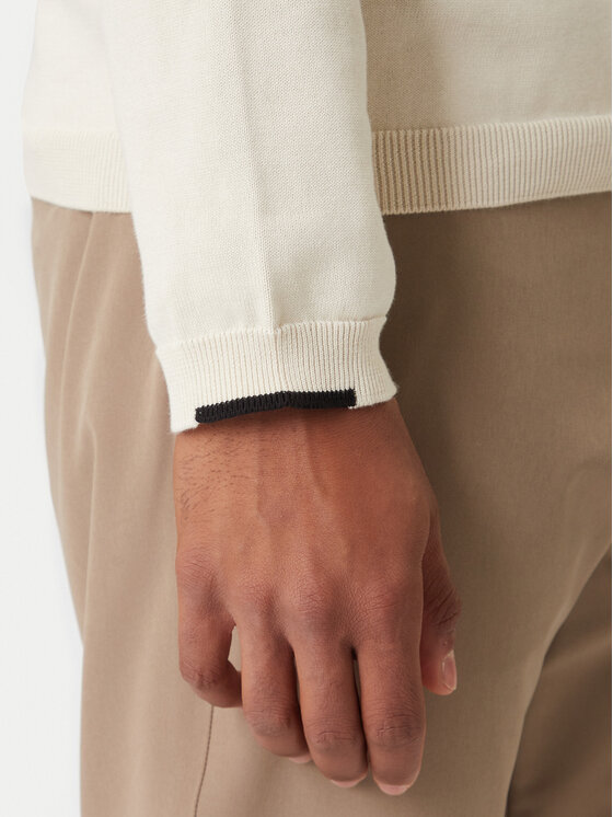 BOSS BOSS Pullover Ever-X 50551688 Écru Regular Fit