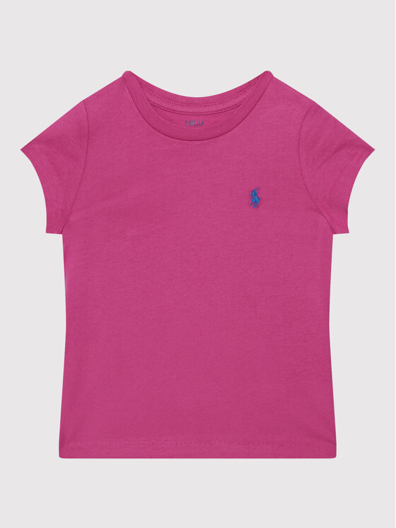 T-Shirt 311833549034 Różowy Regular Fit