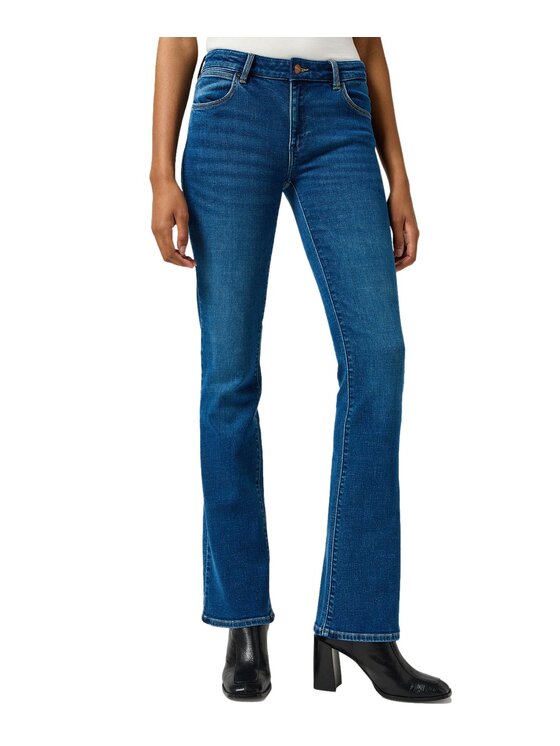 Jeansy Wrangler, Rozmiar 30/34, Niebieskie, 112355283