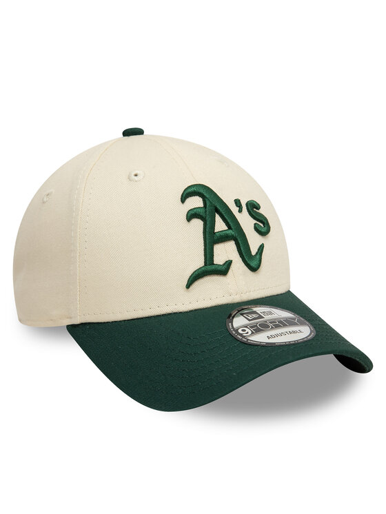 New Era New Era Šilterica Colour Block 9FORTY Oakland Athletics 60595214 Bež