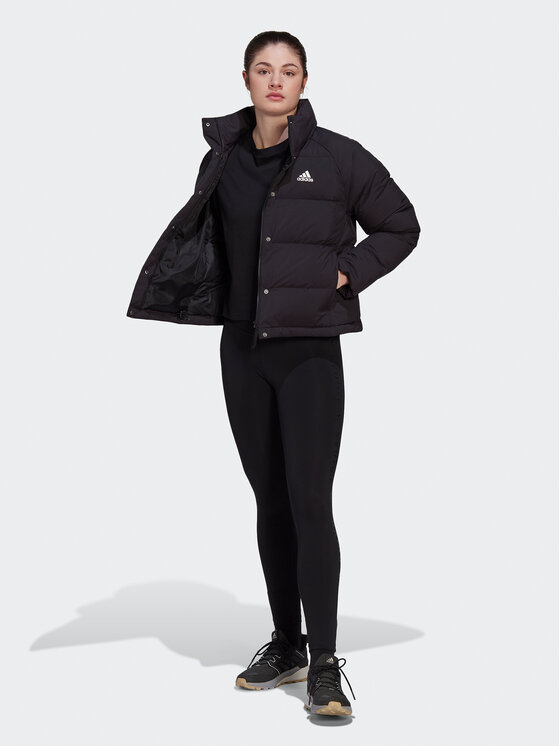 adidas adidas Geacă din puf Helionic Relaxed Down HG8696 Negru Loose Fit
