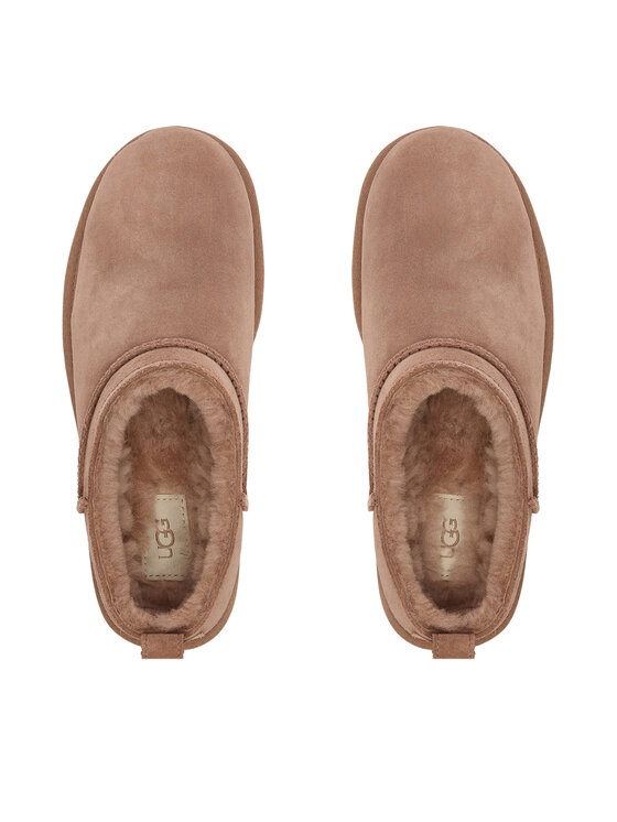 Ugg Ugg Cizme de zăpadă W Classic Micro 1173891 Bej