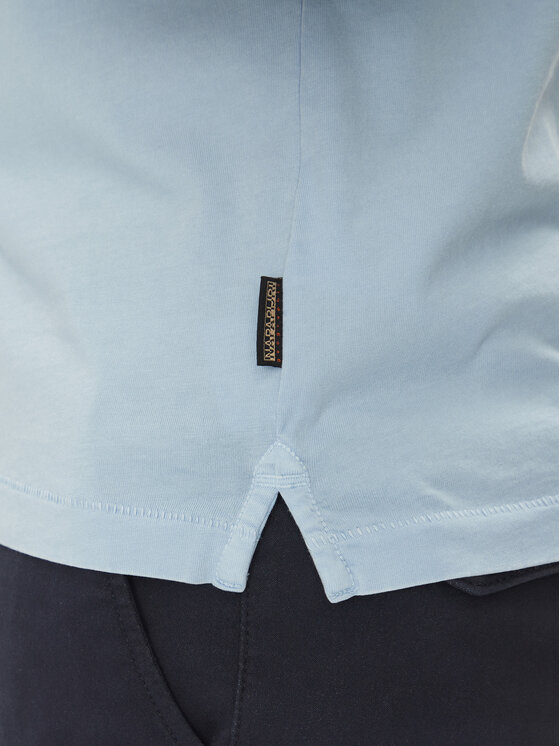 Napapijri Napapijri Polo Elbas NP0A4GB4 Svijetloplava Regular Fit