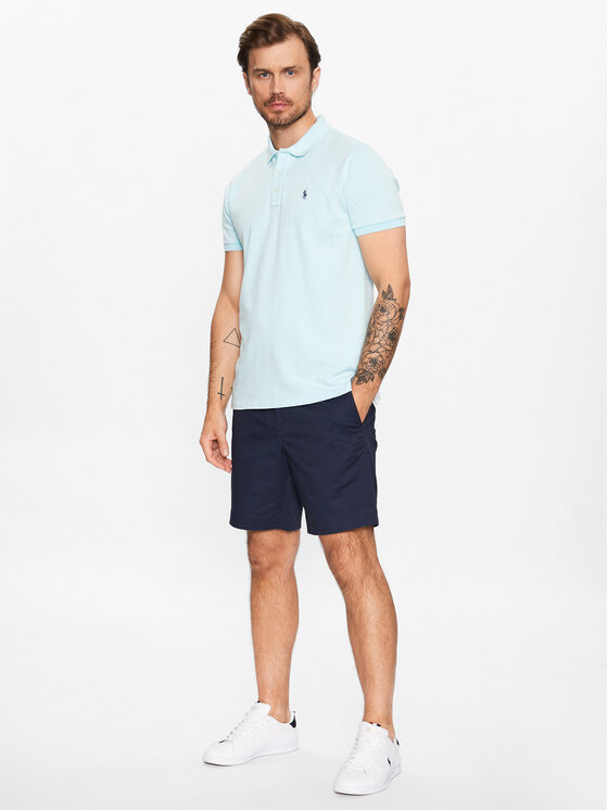 Polo Ralph Lauren Polo Ralph Lauren Szorty materiałowe 710799213005 Granatowy Slim Fit