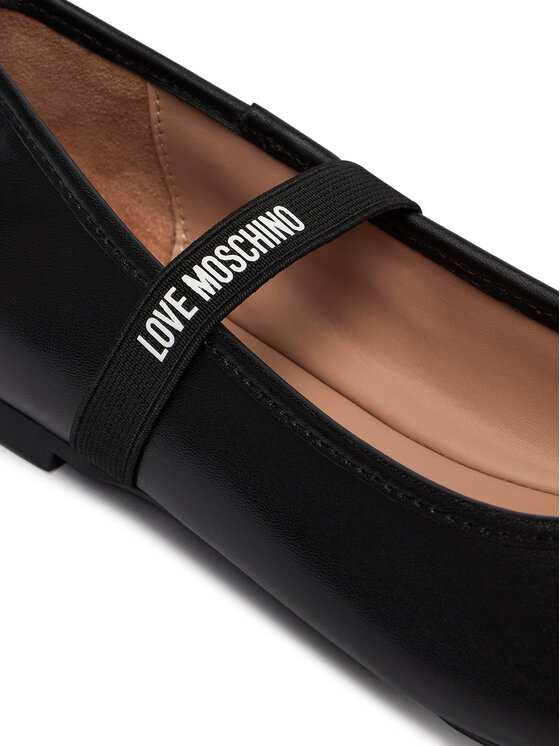 LOVE MOSCHINO LOVE MOSCHINO Baleríny JA11121G1OIE0000 Čierna