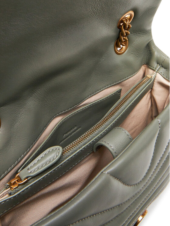 PINKO PINKO Handtasche Love Puff Classic Cl AI 24-25 PLTT 100038 A1EX Grün