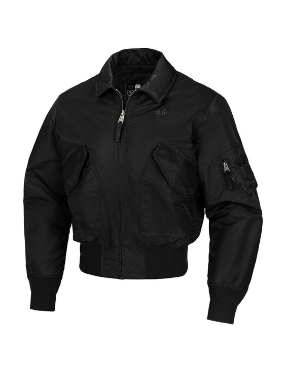 PITBULL PITBULL Kurtka przejściowa CWU Czarny Regular Fit