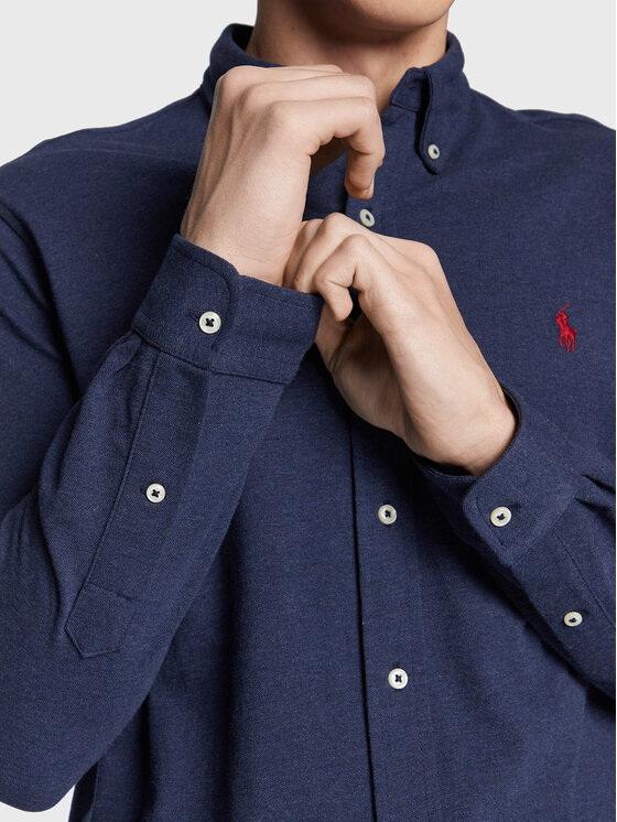 Polo Ralph Lauren Polo Ralph Lauren Сорочка 710654408081 Cиній Regular Fit