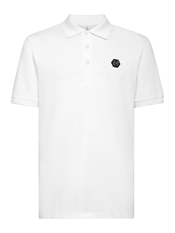 PHILIPP PLEIN PHILIPP PLEIN Polokošile 2149 Bílá Slim Fit