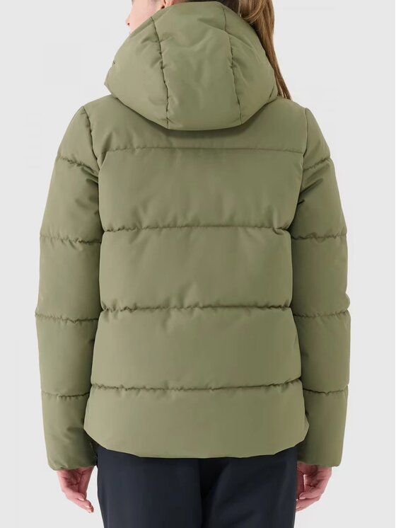4F 4F Giubbotto piumino 4FWAW24TTJAF0781-43S Verde Regular Fit