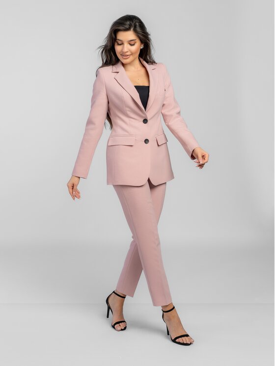 Salme Salme Garnitur Martyna Różowy Regular Fit