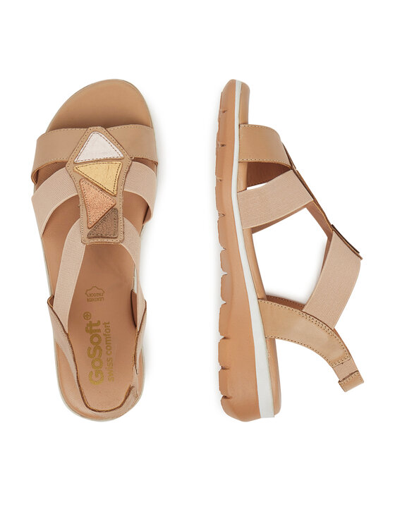 Go Soft Go Soft Sandalen WI16-INES-06 Beige