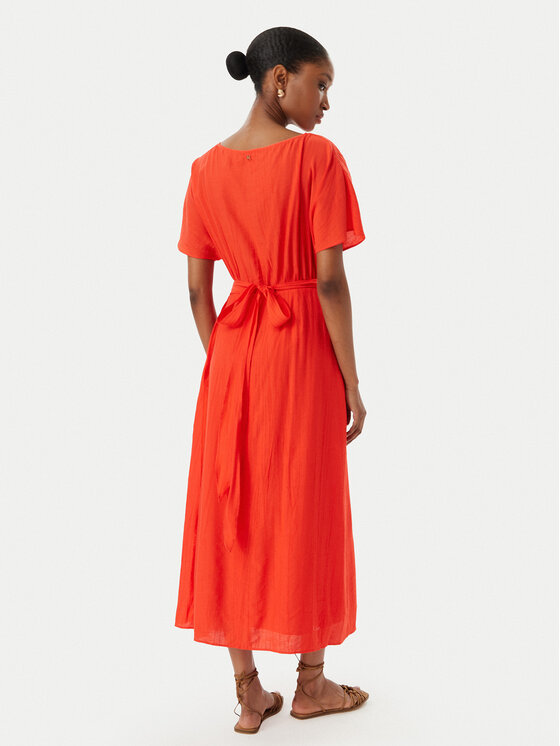 LOLA CASADEMUNT LOLA CASADEMUNT Haljina za svaki dan MS2616020 Crvena Regular Fit