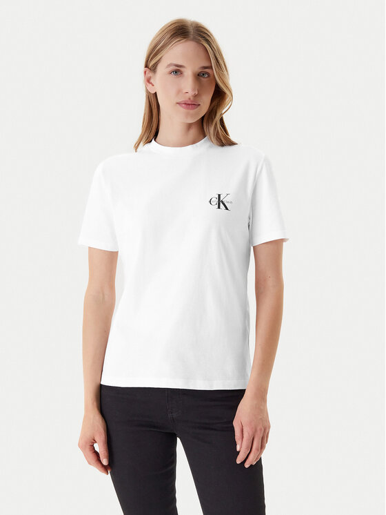 Calvin Klein Jeans Calvin Klein Jeans Souprava triček LV047C905G Bílá Regular Fit