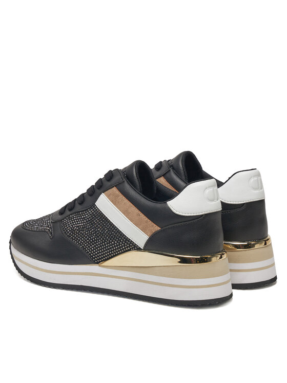 TWINSET TWINSET Sneakersy 242TGT18A Czarny
