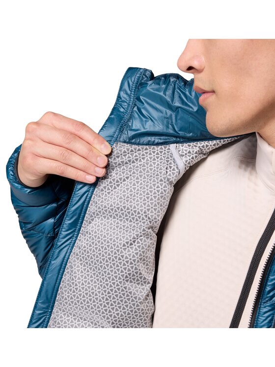 Columbia Columbia Kurtka puchowa 208878 Niebieski Regular Fit