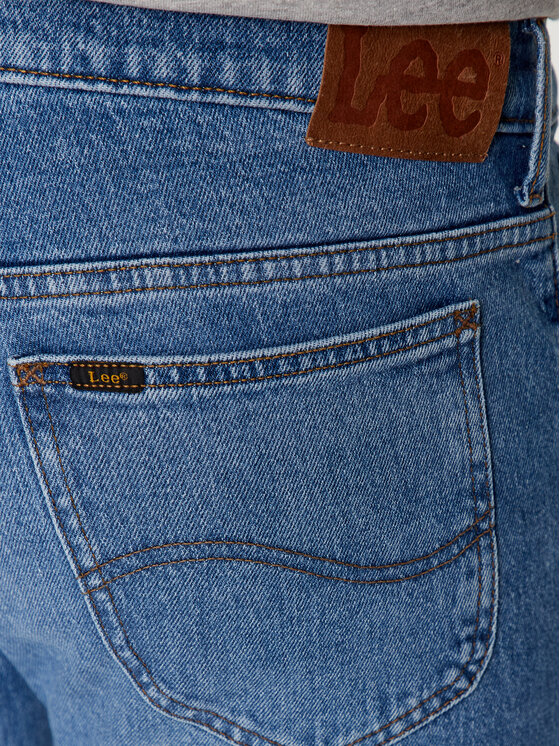 Lee Lee Jeansy 112342258 Niebieski Slim Fit