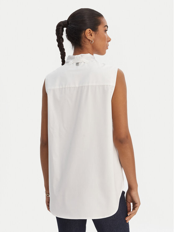 Fracomina Fracomina Camicia FR26ST6012W833E5 Écru Regular Fit