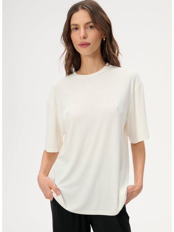 LEBRAND LEBRAND T-Shirt Colin Biały