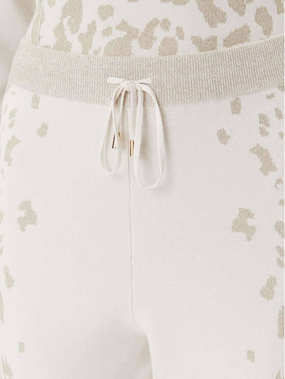 Liu Jo Liu Jo Pantaloni da tuta TF5174 MS49I Écru Regular Fit