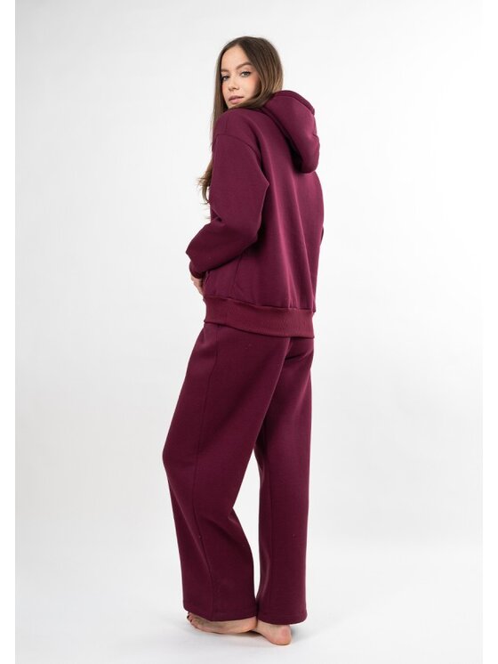 DKaren Sport DKaren Sport Dres DK-K-B9 Bordowy Classic Fit