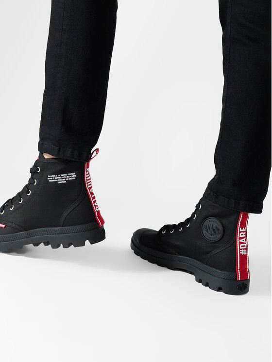 Palladium Palladium Trapery Pampa Hi Dare 76258-008-M Czarny