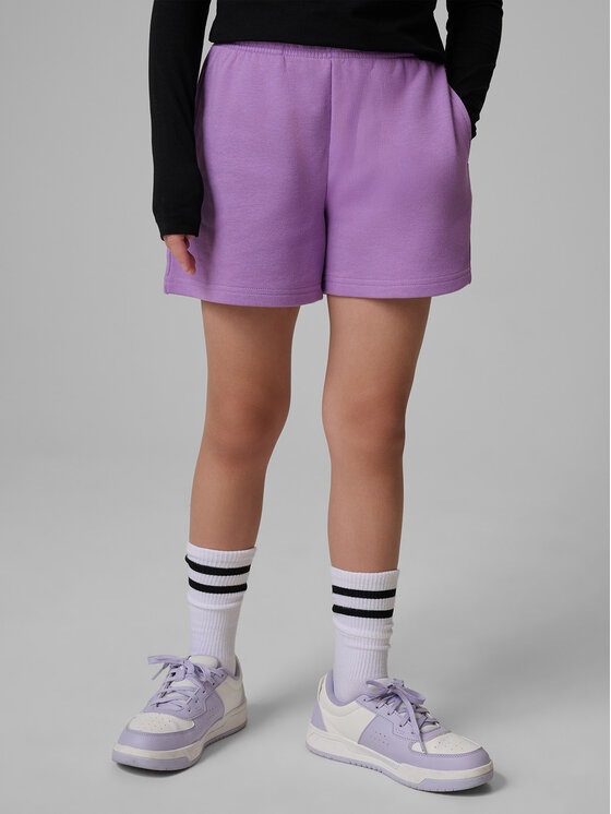 4F 4F Szorty sportowe BASIC+ Fioletowy Regular Fit
