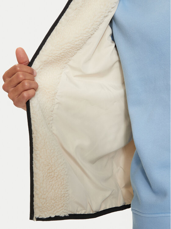 Tommy Jeans Tommy Jeans Демісезонна куртка Teddy DM0DM19224 Écru Regular Fit