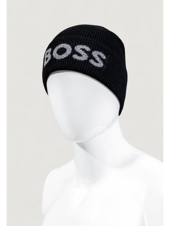 BOSS BOSS Czapka Elios_Hat 10274291 01 Czarny