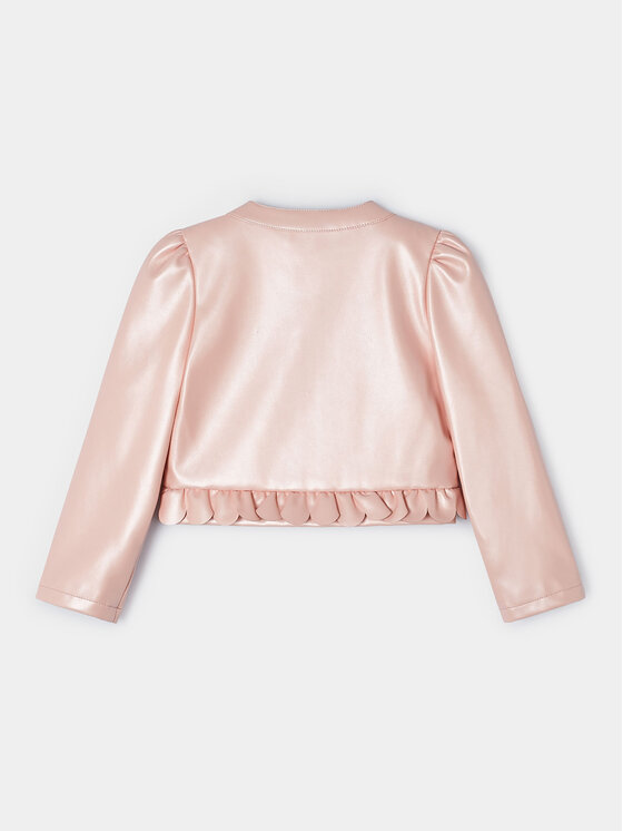 Mayoral Mayoral Куртка зі штучної шкіри 3470 Бежевий Regular Fit