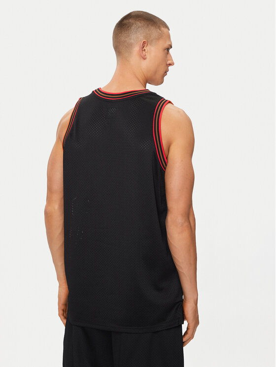 DC DC Majica brez rokavov Starz 94 Jersey ADYKT03228 Črna Regular Fit