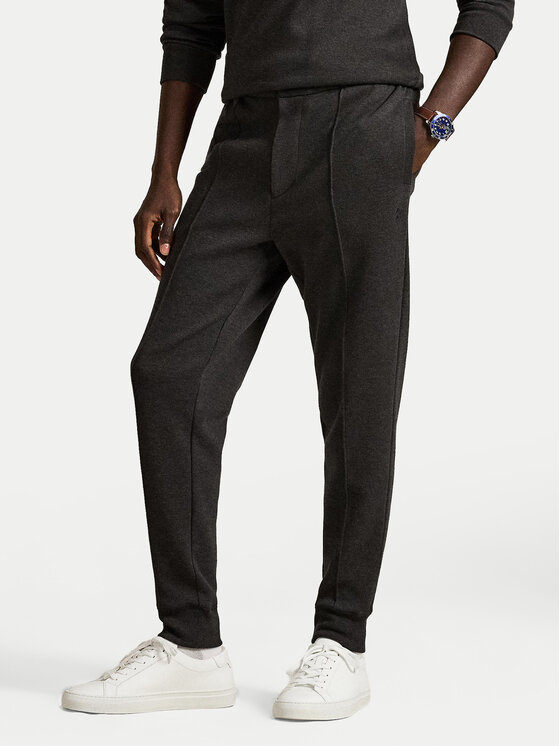 Polo Ralph Lauren Polo Ralph Lauren Pantaloni din material 710B13640001 Gri închis Regular Fit