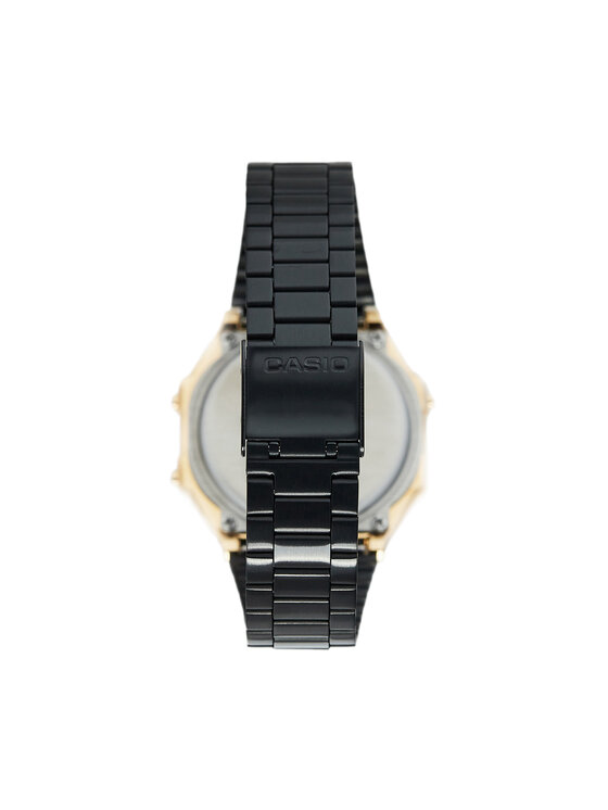 Casio Casio Ρολόι Vintage A168WEGB-1BEF Μαύρο