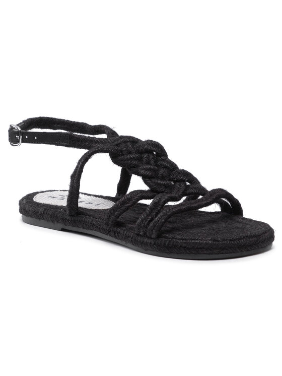 Manebi Manebi Espadrilles Rope Sandals F 7.6 Y0 Schwarz